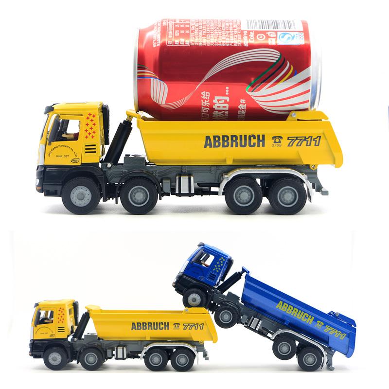 Инженерная техника High Simulation 1:50-масштабная модель самосвала из сплава — фото 6