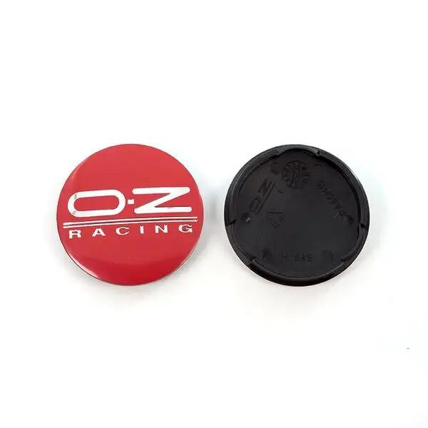 4pcs 55mm M582 Car Wheel Caps With O.Z OZ Racing Sport Emblem Logo Rim Hubcaps Cover Badge Styling Accessories