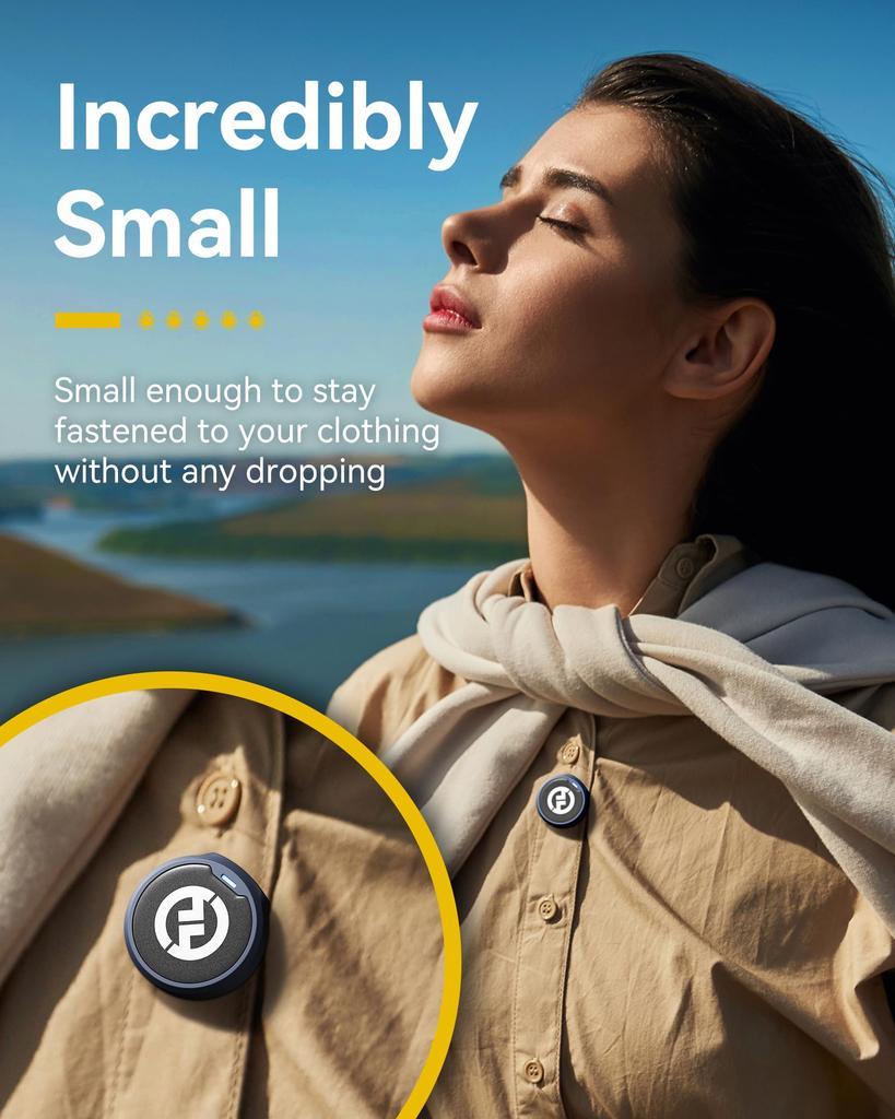 2024 New Lark M2 Camera Wireless Microphone Lapel Microphone Lightweight 9g Camera Compatible Noise Cancelling 300m Transmission Range for Vlogging