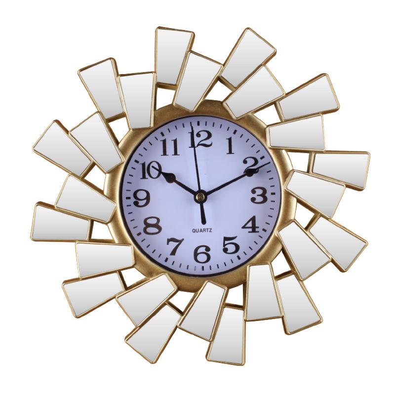 Relógios de Alta Qualidade, Relógios de Parede para Decoração de Sala de Estar, Relógios de Parede Redondos com Arte de Engrenagens, Novos Relógios de Parede