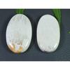 AAA Pink Scolocite Oval Shape 2Pcs cabcohon Loose Gemstone 150Cts. 44-44MM SK-3534