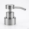 Liquid Soap Dispenser Pump Head Elegant 304 Stainless Steel Replacement for Hand
