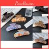 Schicke Koreanische Große Acetat Haarspange Vielseitiges Accessoire Für Elegante Hochsteckfrisuren In Orange Blau Schwarz Braun Und Blau Lila