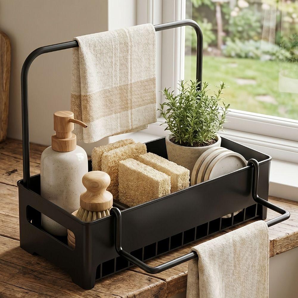Detachable Drain Rack Multi Functional Tray for Kitchen Tidy Sink Storage Rack  Kitchen