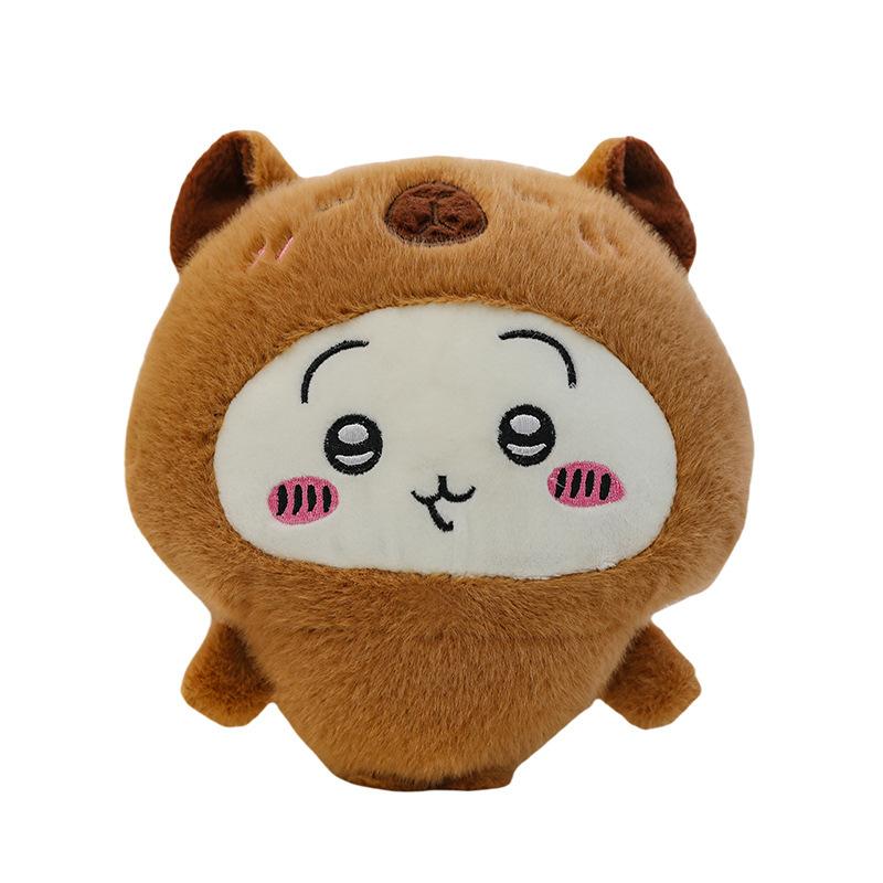 New Usage Plush Toy Turned Into Little Eight Doll Kapibara Doll Throw Pillow Birthday Gift