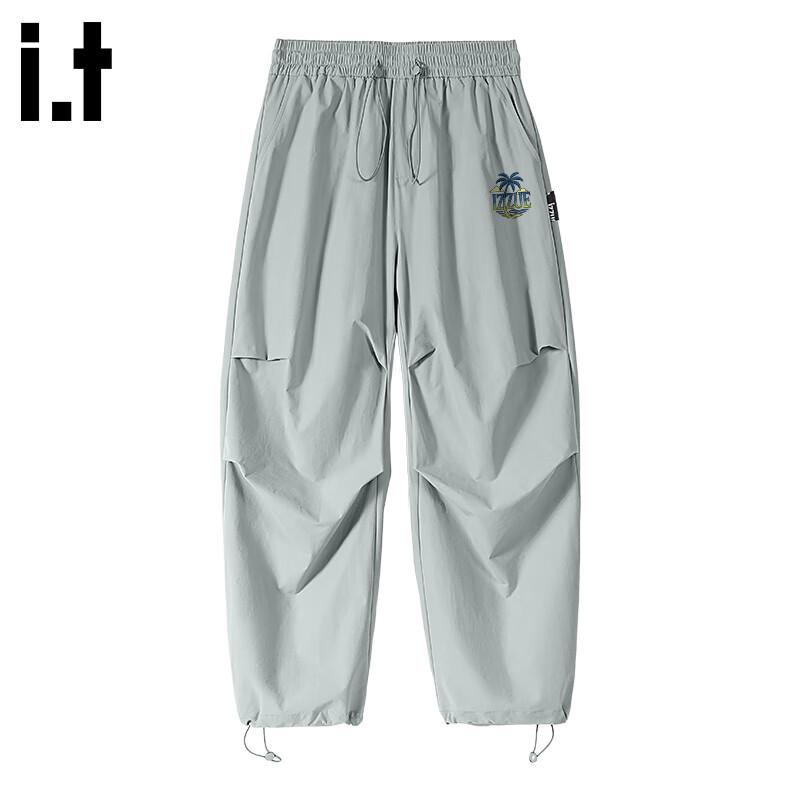 izzue it Men s Lightweight Streetwear Cargo Jogger Pants L