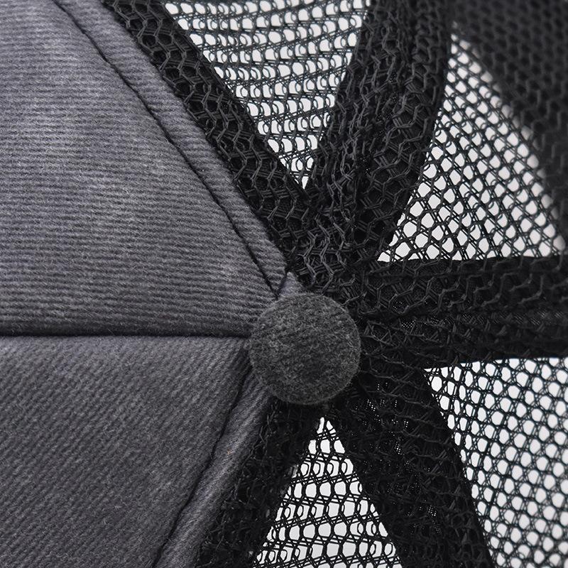 Femei Bărbați Pălărie de baseball de vară Pălărie de soare din plasă Pălărie de soare din bumbac spălat mozaic Căciuli de baseball de epocă Snapback