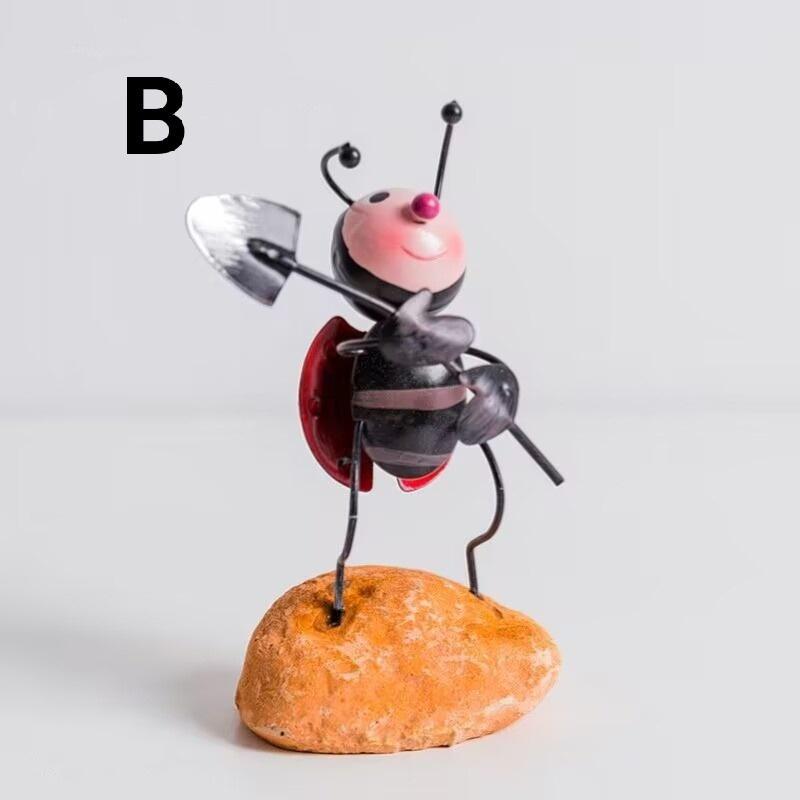 

Маленькая божья коровка Творческий отдел исцеления Маленькие украшения Гостиная Компьютерный стол ТВ Шкаф Современный домашний сад Украшения