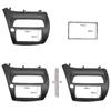Painel de rádio de fáscia de carro 2 Din para Honda- Civic- Hatchback 2006-2011CD DVD Moldura de fáscia Painel Adaptador Capa Guarnição  (Roda esquerda)