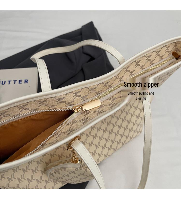 Retro Damen Tragetasche mit großem Fassungsvermögen - 2025 Modische lässige Pendler-Schultertasche