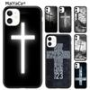 MaiYaCa Bibel Jesus Christus Christliches Kreuz Handyhülle Für iPhone 17 Air 16 15 plus 11 12 13 14 pro max  coque