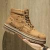 Autumn Martin boots high-top retro old ripped boots inner-top canvas shoes