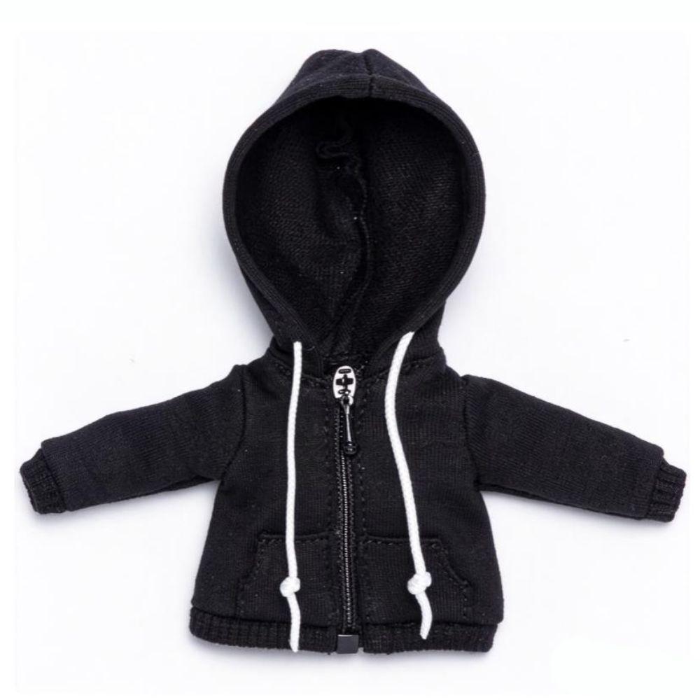 Casual 1/12 Doll Clothes Hoodies Jeans Pants Set Model Fit for Bjd OB11 Doll/for 1/12 Doll