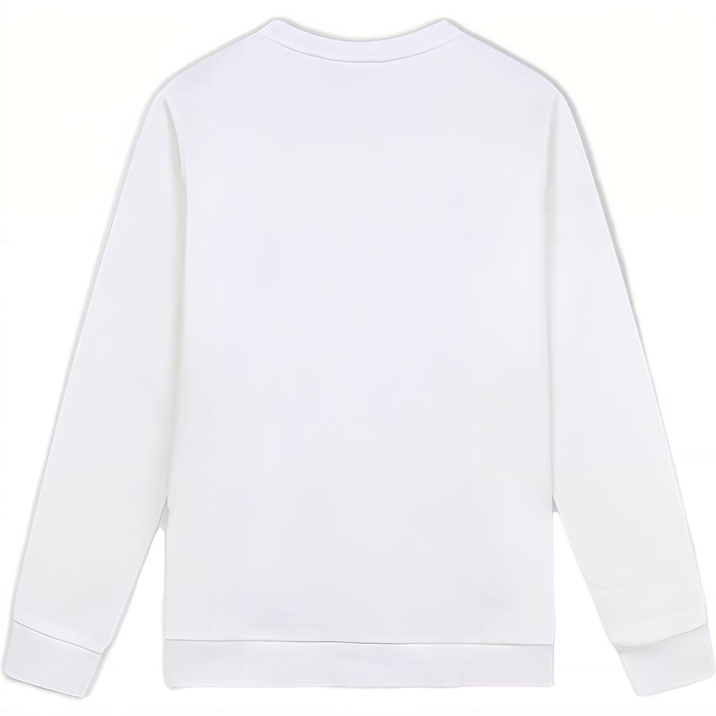 New FILA Sweatshirt Unisex Standard White F51U334231FWT