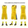 Men's Sleeveless Basketball Jersey Set for College Students - Summer Sports Training