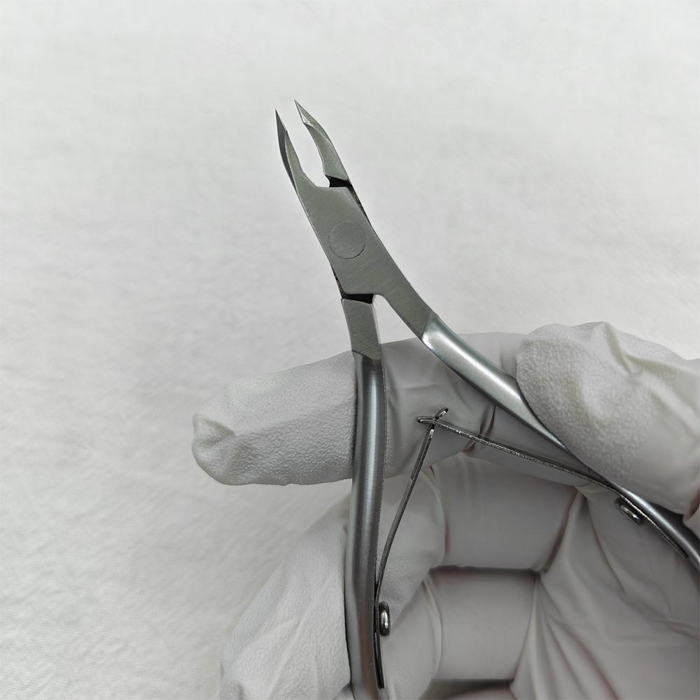 Easy Cut Small Blade Nail Art Cuticle Nipper: Professional Tool for Trimming Toenails, Hangnails, and Cuticles