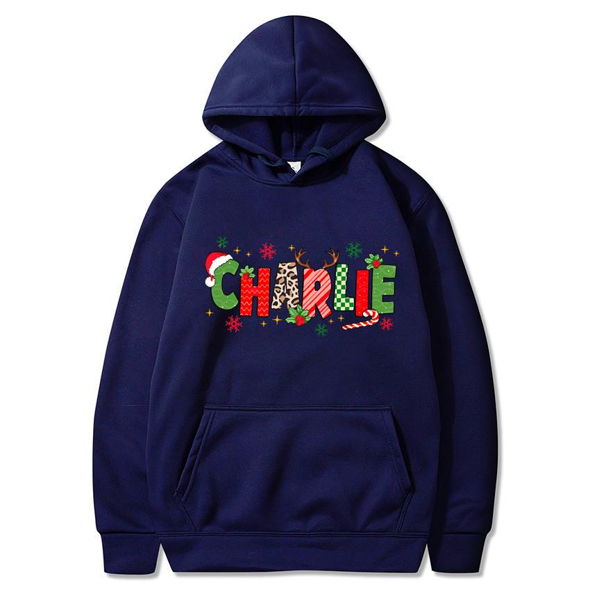 

Unisex Loose-Fit Printed Hoodie for Fall/Winter - Casual Couple Style Sweatshirt XXL