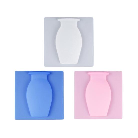 

3 шт., силиконовая оконная ваза, пробойник, бесплатная многоразовая современная дверь холодильника, стекло, окно, керамическая плитка, настенное крепление, цветы, растения, ваза, украшение