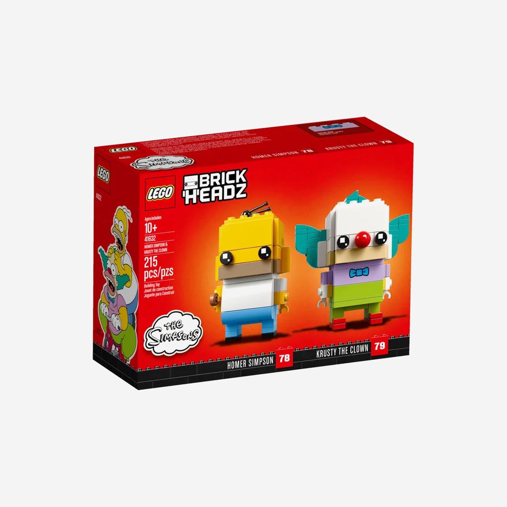 Lego Brickheadz Homer Simpson & Krusty the Clown