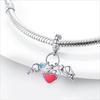 New Copper Charm Fit Original Bracelet Accessories Women Jewelry Valentine'S Day Gift Series Gloves Wedding Cake