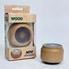 Cy Mini Solid Wood Bluetooth Speaker Portable Wireless Retro Deep Bass Custom Logo Gift For Home Outdoor Travel Music Lovers