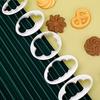5Pcs Cloud Shape Cookie Cutter Custom Made 3D Printed Fondant Plastic Cookie Cutter For Cake Dessert Tool