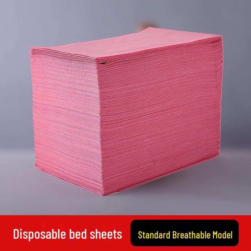 Waterproof, Oil-proof Disposable Massage Bed Sheets with Hole - Thickened, Breathable, Non-woven for Beauty Salons