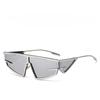 Futuristic Y2k Sun Glasses With Uv400 Protection For Fashionforward Outdoor Wear