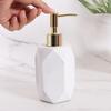 Creative bathroom marble four piece set toothbrush cup soap box hand sanitizer bottle toothbrush cup bathroom set resin