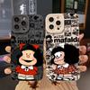 Süße Heiße Anime M-Mafaldas Mädchen Handyhülle für Xiaomi Mi 15 14T 12T 11T 11 10T Poco X5 F5 X4 M4 F4 X3 M3 Pro Lite Ultra 4G 5G