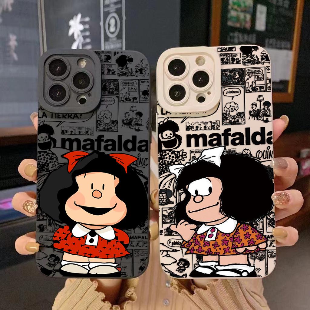 Süße Heiße Anime M-Mafaldas Mädchen Handyhülle für Xiaomi Mi 15 14T 12T 11T 11 10T Poco X5 F5 X4 M4 F4 X3 M3 Pro Lite Ultra 4G 5G