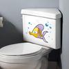 Leuchtende Fisch-Toilettenaufkleber, Leuchtende Wand-, Fenster-, Autoaufkleber, Selbstklebend, Abnehmbar, PVC-Aufkleber, Heimdekoration