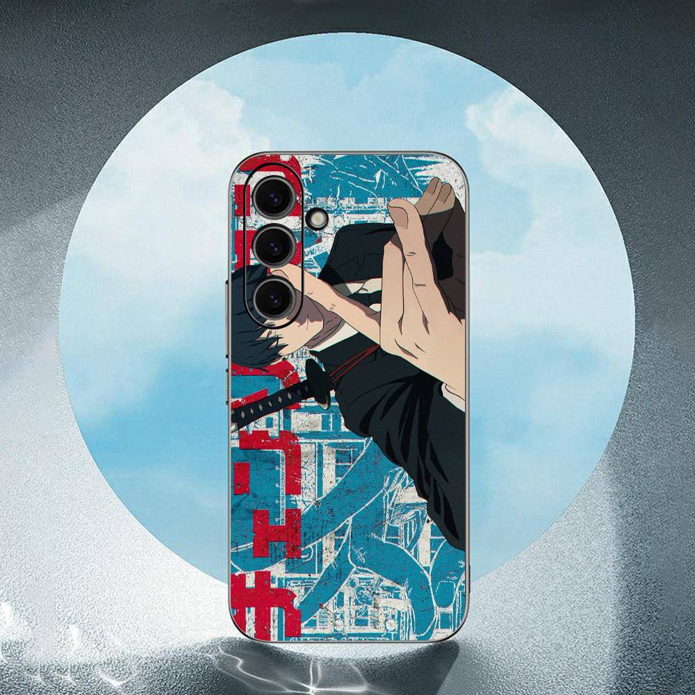 Aki Hayakawa For Samsung Galaxy S24 S23 Ultra S22 S21 Plus S20 Black Soft Silicone Protective Case
