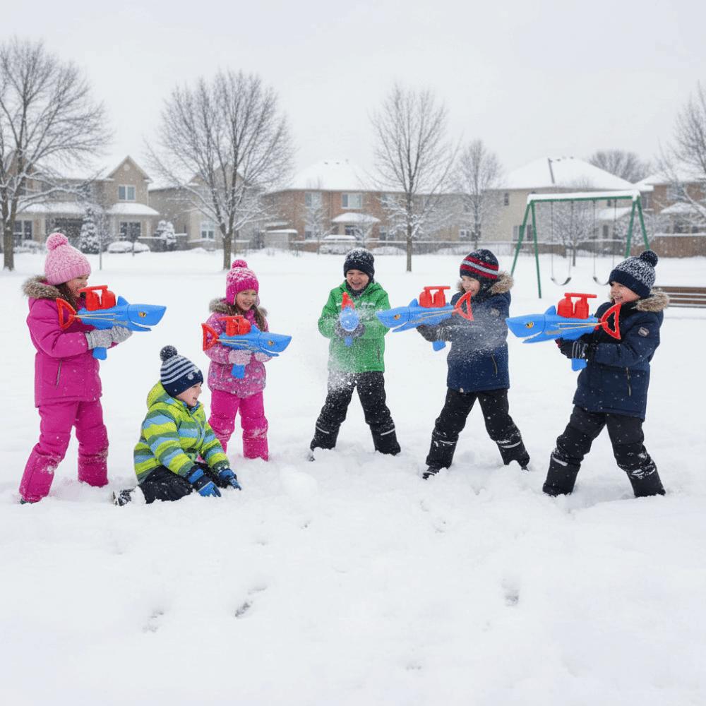 Outdoor Tool Snowball Launcher Creative Design Snowball Maker  Snowball Fighting