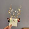 Led Light Tree Women Hair Clip Korean Style Hair Clip Hair Accessories Christmas Antlers Hairpin