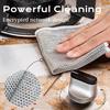 10/5Pcs Wire Dishwashing Rags 20x20cm Rust Removal Cleaning Cloth Scrubbing Pads For Kitchen Pan Wet and Dry