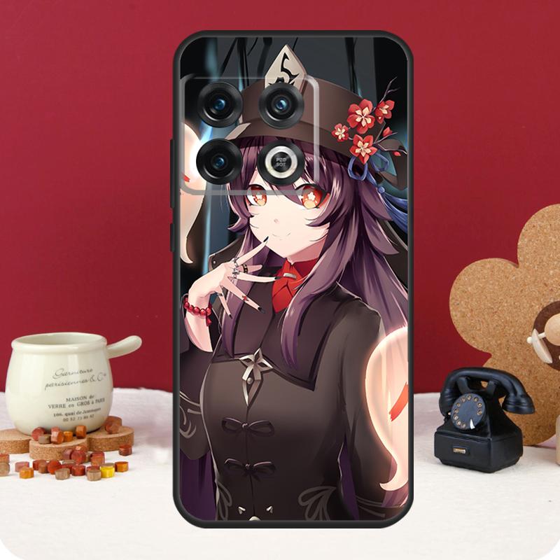 Hu Tao Genshin Impact Cover For OnePlus Nord 4 CE 3 2 Lite N30 N20 N10 OnePlus 10T 8T 13R 12R 13 12 11 10 Pro Case