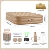 New Air Mattress Built-in Pump Self-inflating Mat Cushion Outdoor Tent Inflatable Bed Double sleeping Pad For Camping or Indoor