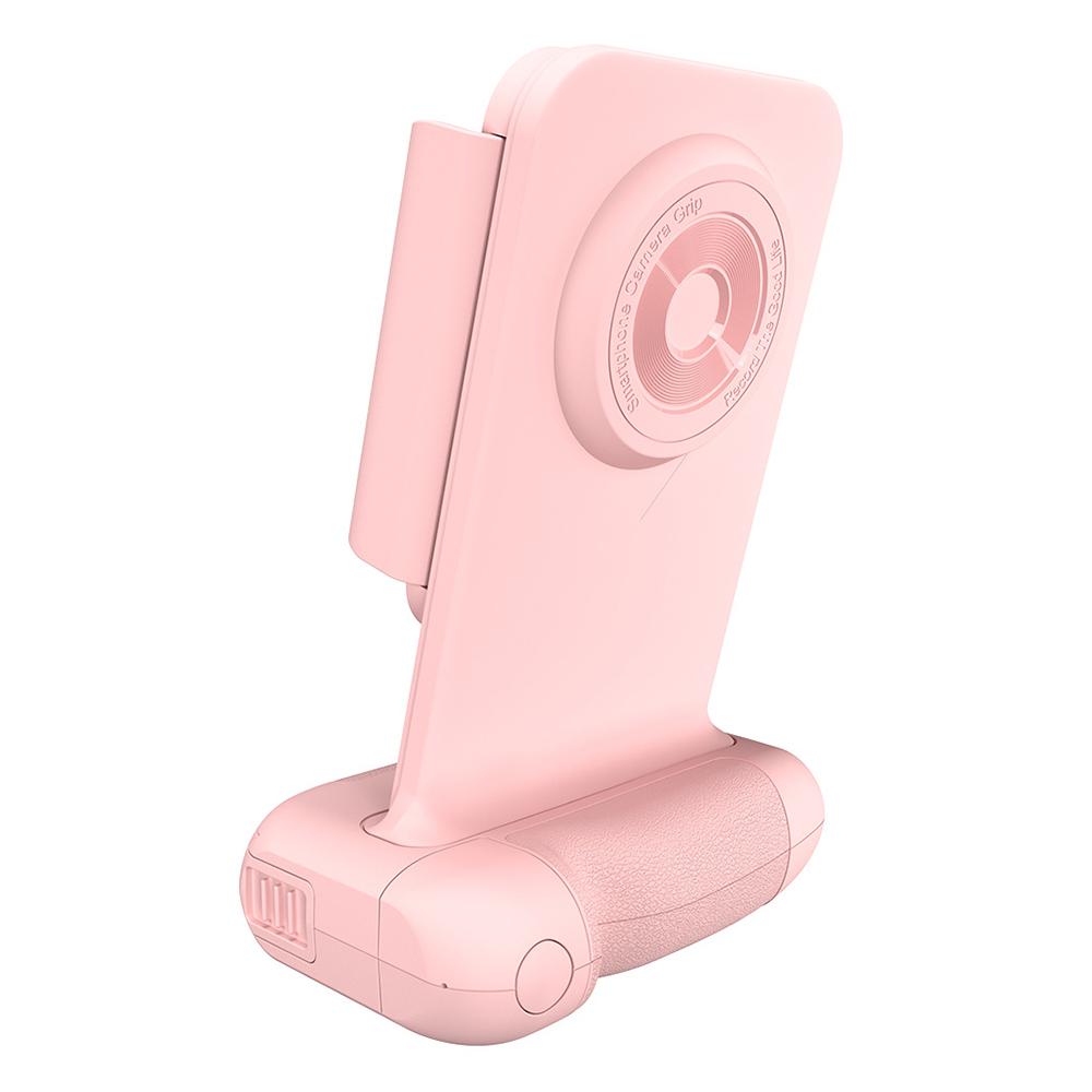 Akıllı Telefon Kamera Snap Grip 15W Kablosuz Şarj Standı Döndürülebilir Manyetik Kamera Tutacağı BT Braketi