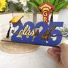 Festival Wooden Graduation Ornament Cartoon Graduation Desktop Decoration  Graduation Season