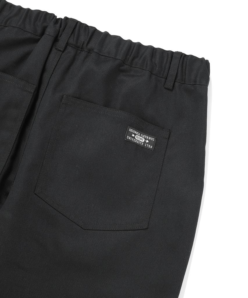 COLUMBIA UNIVERSITY Nyc Label Cp Regular Fit Fatigue Pants Black