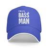 Washed Unisexs Baseball Cap Im A Bass Unisex Trucker Snapback Caps Dad Hat Fly Fishing Golf Hats