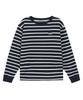 DIVINE DISTANCE Stripe Wappen Long Sleeve [Navy]