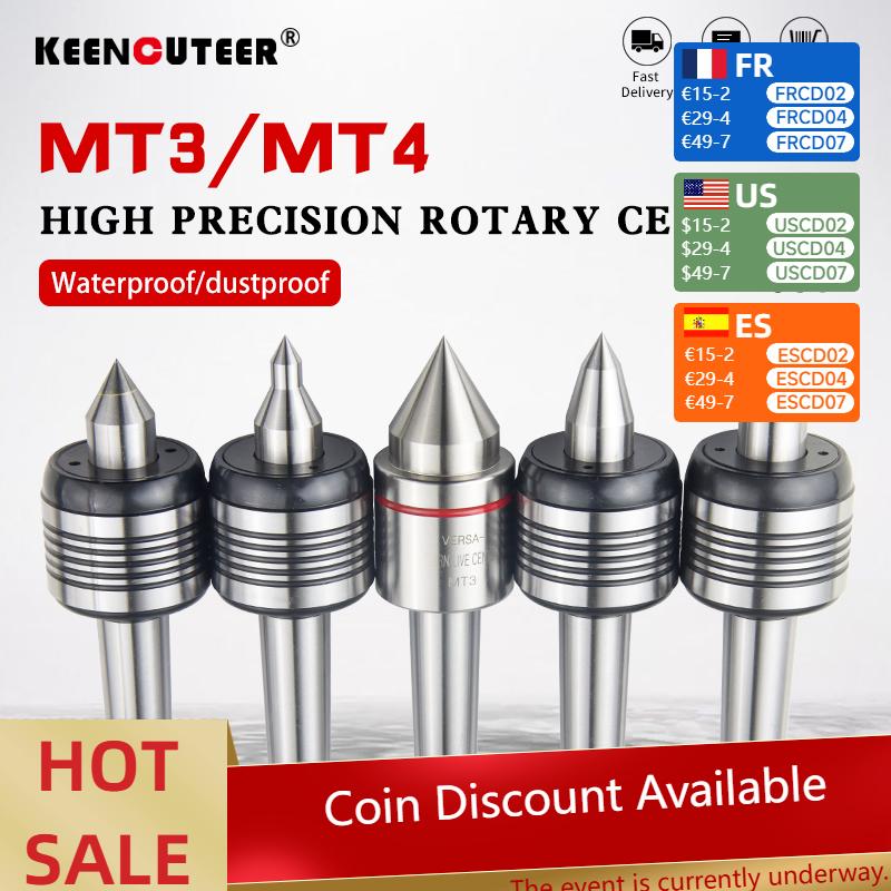 

High Precision Rotary Center High-Speed Anti-Vibration Knife CNC Imported Bearing Alloy Center Lathe Movable Center MT3 MT4 MT3External rotation