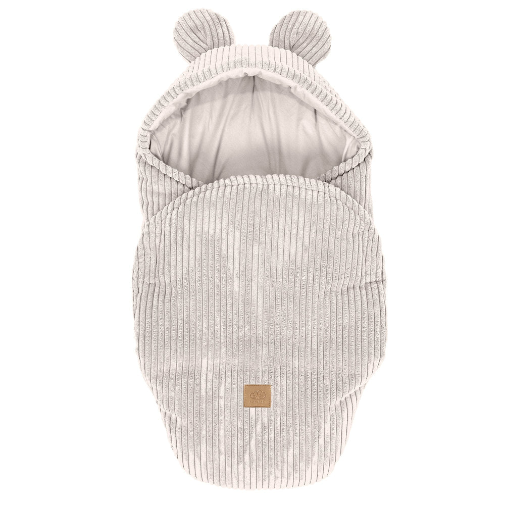 Baby Swaddle with Teddy Bear Ears - Aesthetic