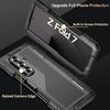 for Samsung Z Fold 7 6 5 4 Case With S Pen Holder Metal Bumper Premium Heavy Duty Shockproof Screen Film Hinge Protection Cover