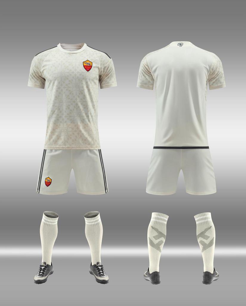 Adult football jersey set Boys Messi C Luo jersey Primary school girls class game training jersey customization