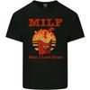 MILF Unisex I Love Fries Funny Food Unisexs Light Cotton TShirt