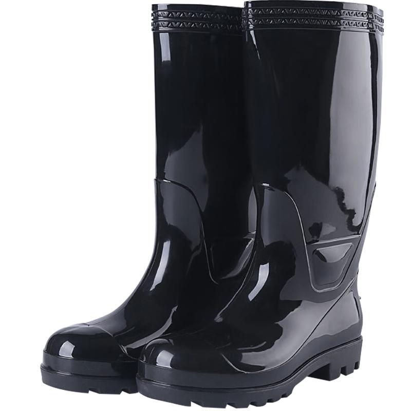 Ansellry Steel Toe Industrial PVC Rain Boots 38