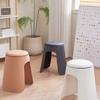 Modern Home Plastic Dining Chair Commercial Thickened Plastic Stool Soft Seat Restaurant Simple Chair
